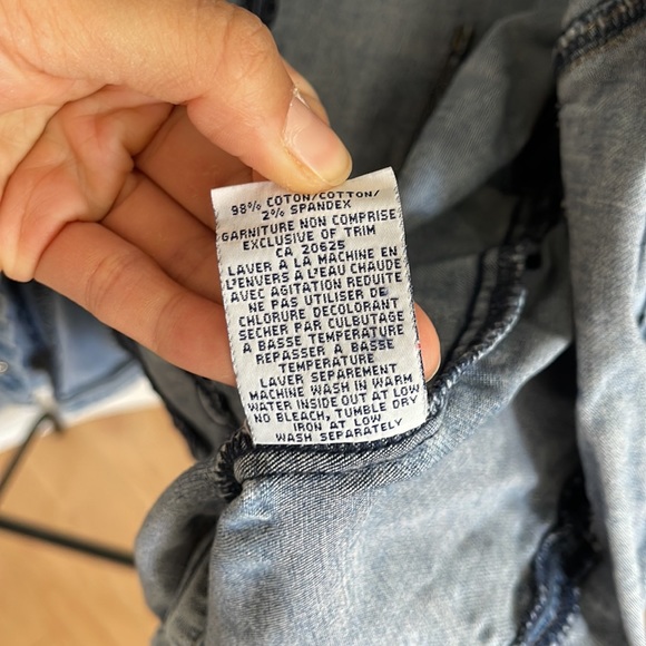 Guess Distressed Denim Jacket - Picture 4 of 6